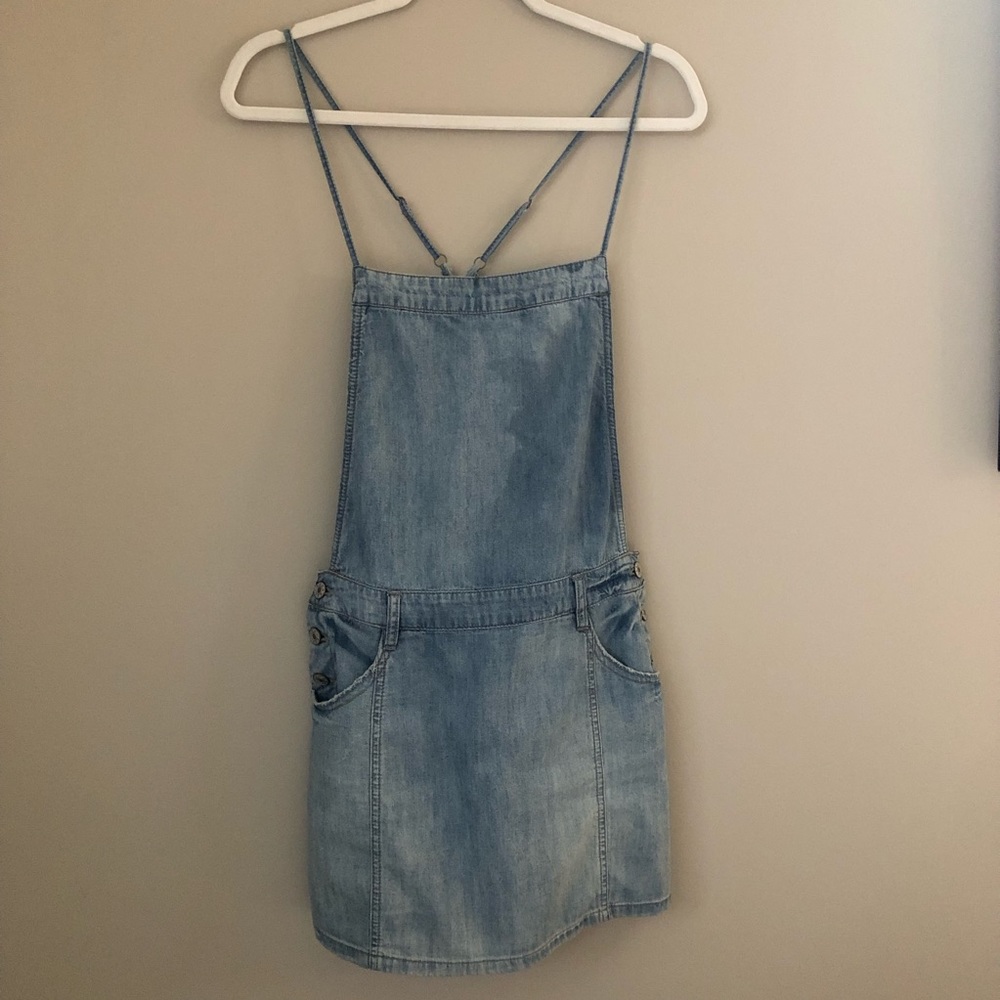 Free People Savannah Denim Jumper
